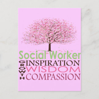 Social Worker Gifts Postcard