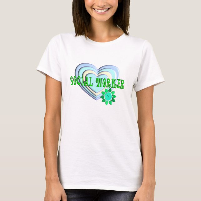 Social Worker Gifts T-Shirt (Front)