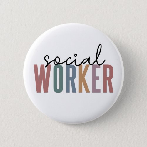 Social Worker Graduation Appreciation gifts Button