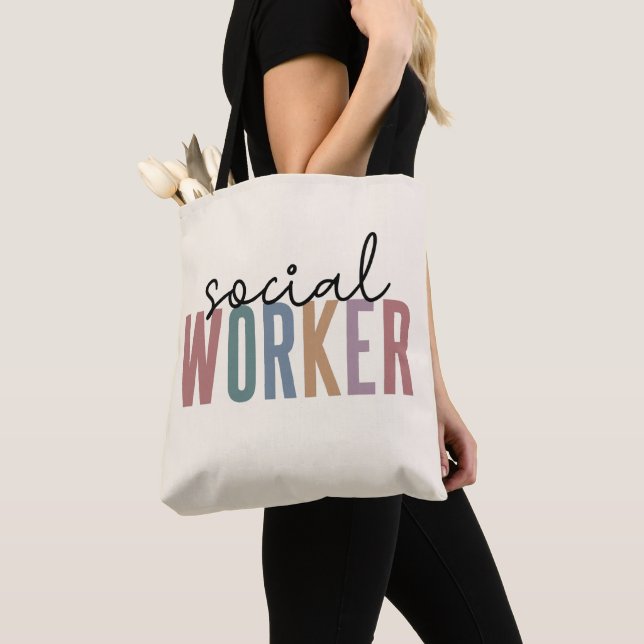 Social Worker Graduation Appreciation gifts Tote Bag (Close Up)