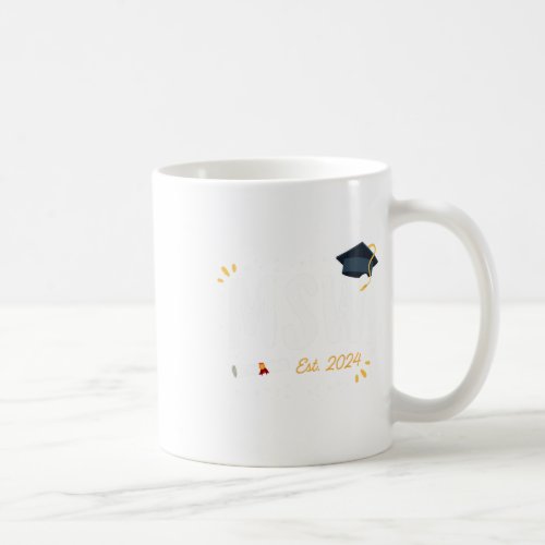 Social Worker Graduation Msw Grad Idea Est 2024 W Coffee Mug