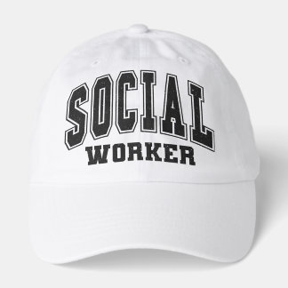 Social Worker Hoodie Hat