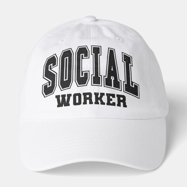 Social Worker Hoodie Hat (Front)