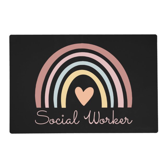 Social Worker II Placemat (Front)