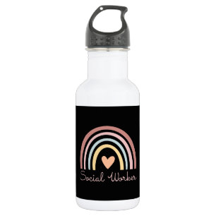 Social Worker II Stainless Steel Water Bottle
