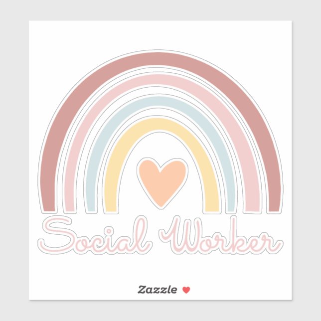 Social Worker II Sticker (Sheet)