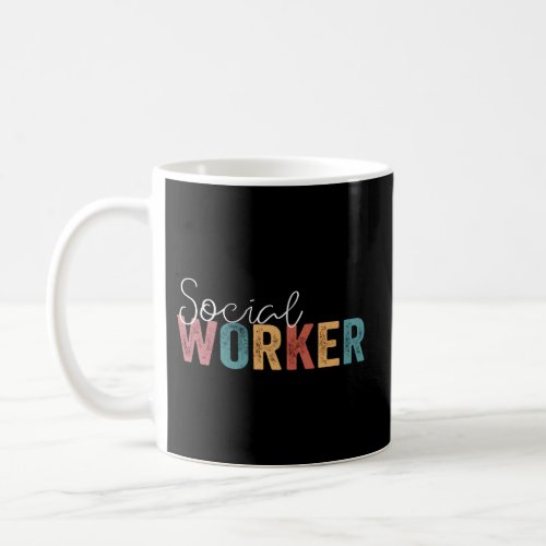 Social Worker Job Title School Worker Coffee Mug