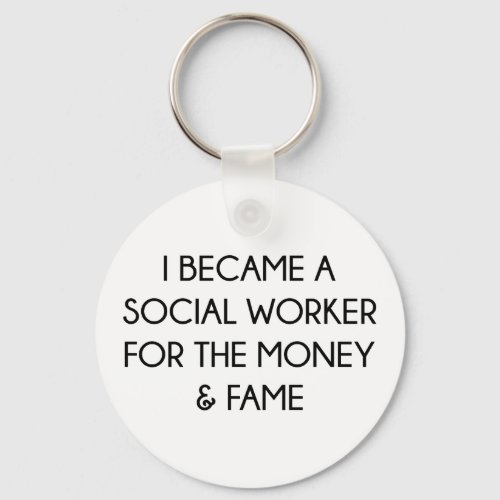 Social Worker Keychain