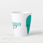Social Worker Latte Mug (Front)