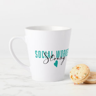 Social Worker Latte Mug