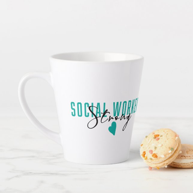 Social Worker Latte Mug (In Situ)
