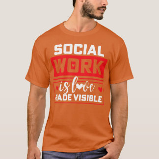 Social Worker Love boy T-Shirt