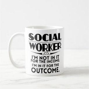 Social Worker Masters Degree Coffee Mug MSW Gift