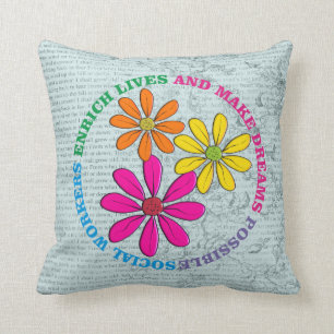 Social Worker Pillow