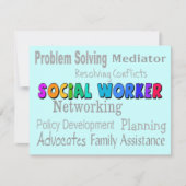 Social Worker Professional Duties Design (Front)