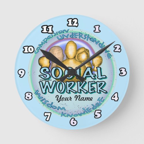 Social Worker Round Clock