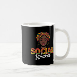 Social Worker Social Work Women Girls Black Histor Coffee Mug