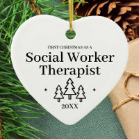 Social Worker Therapist New Job Christmas