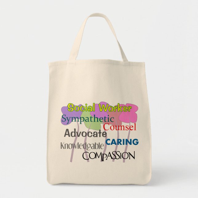 Social Worker Tote Bag (Front)