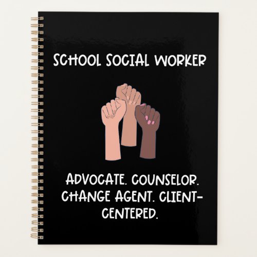 Social Worker Undated Planner Appreciation Gift