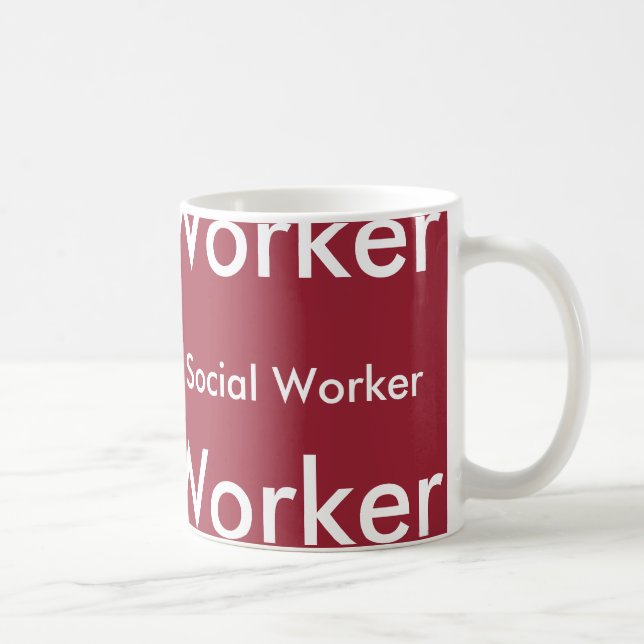 Social Worker Unisex Mug (Right)