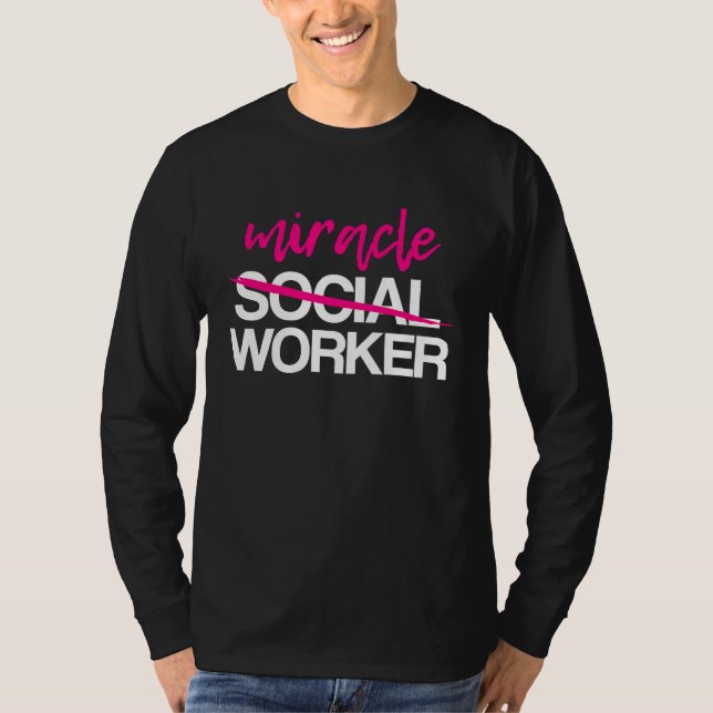 Social Worker Work LCSW MSW Masters Graduation 202 T-Shirt (Front)