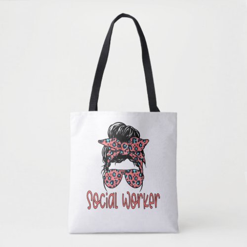 Social Worker Work MSW Masters Degree Graduation Tote Bag
