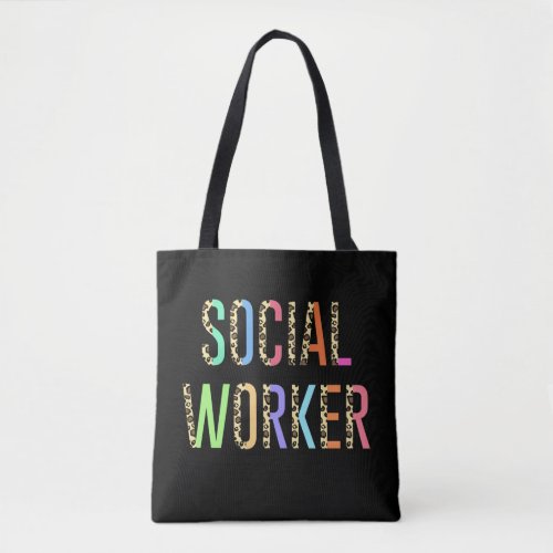 Social Worker Work MSW Masters Graduation BSW Gift Tote Bag