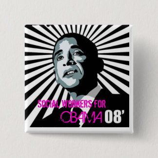 social workers for obama button
