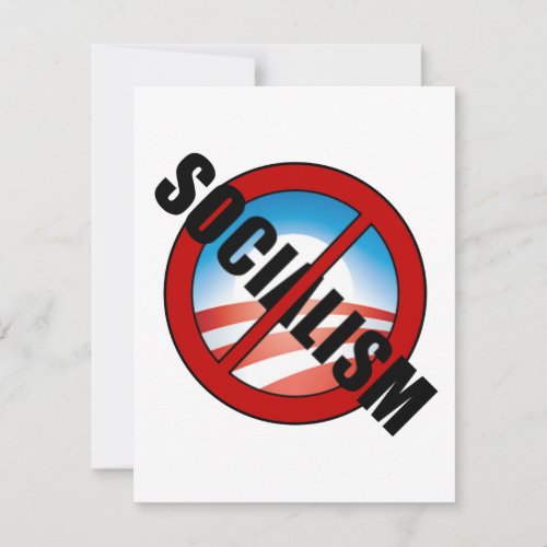 Socialism Buster Personalized Invites