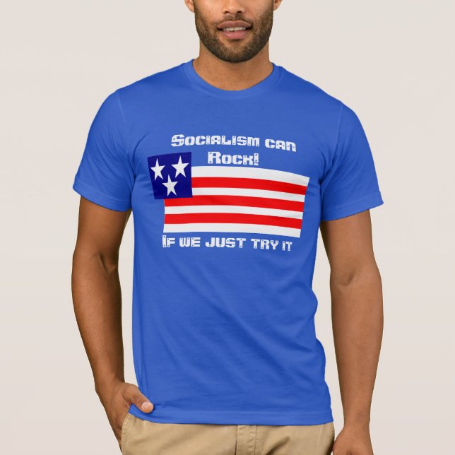 Socialism can Rock T-Shirt (Front)