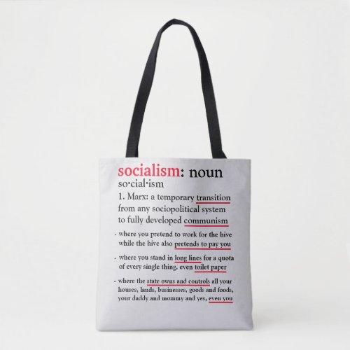 Socialism defined tote