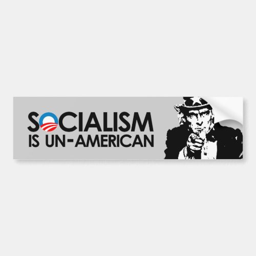 Socialism is un_American Bumper Sticker