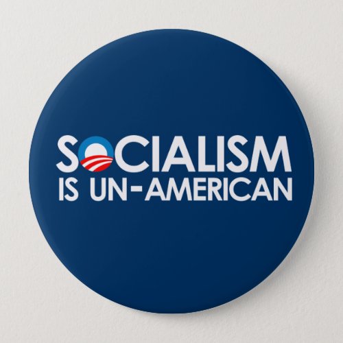 Socialism is UnAmerican Button