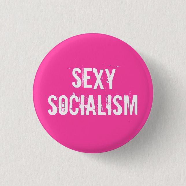 Socialism Pinback Button (Front)