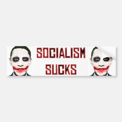 Socialism Sucks Bumper Sticker