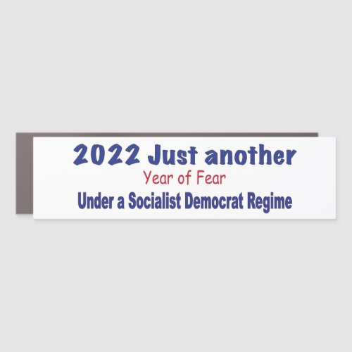 Socialism Sucks Car Magnet