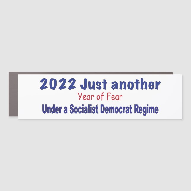 Socialism Sucks Car Magnet (Front)