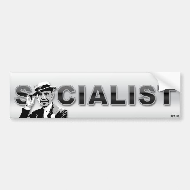 Socialist Bumper Sticker (Front)