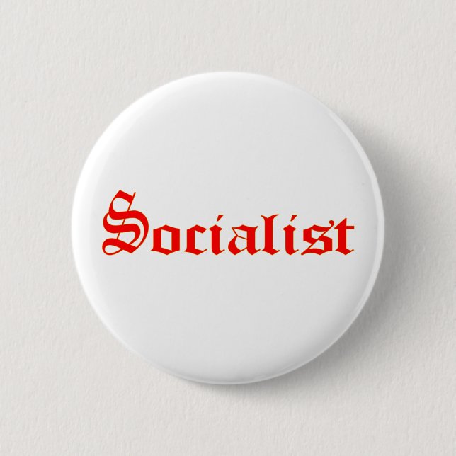 Socialist Button (Front)