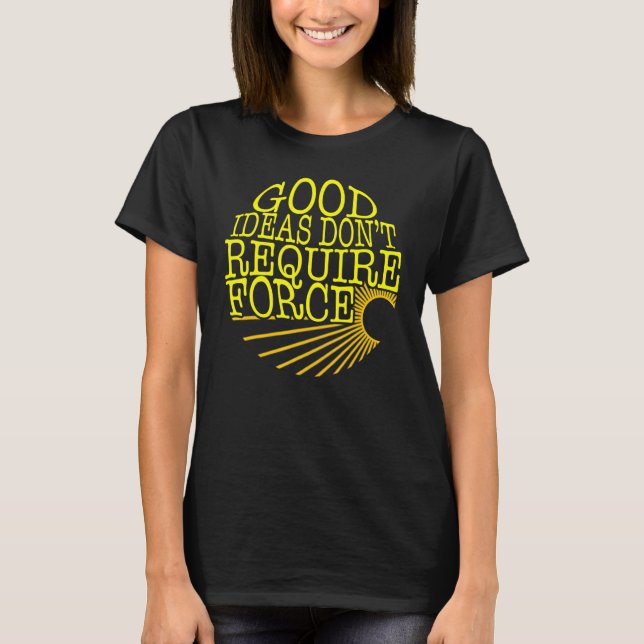 Socialist Good Ideas Noun Definition Libertarian C T-Shirt (Front)