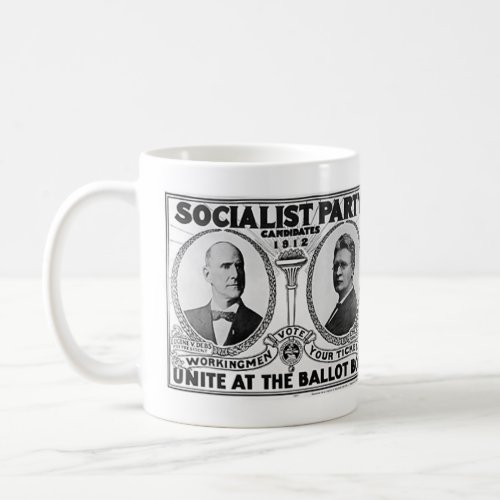 Socialist Party Candidates 1912 Coffee Mug
