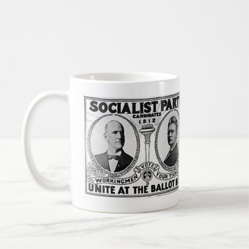 Socialist Party Candidates 1912 Coffee Mug