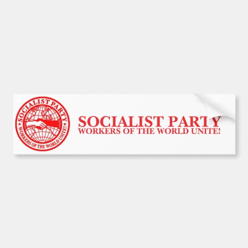 Socialist Party USA Bumper Sticker