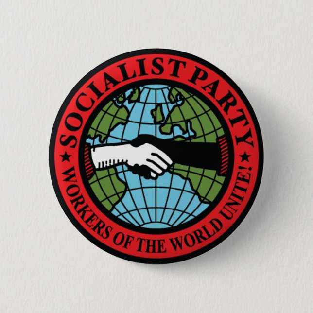 Socialist Party USA Button (Front)