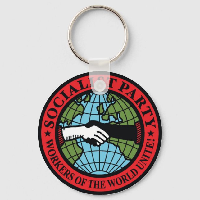 SOCIALIST PARTY USA KEYCHAIN (Front)