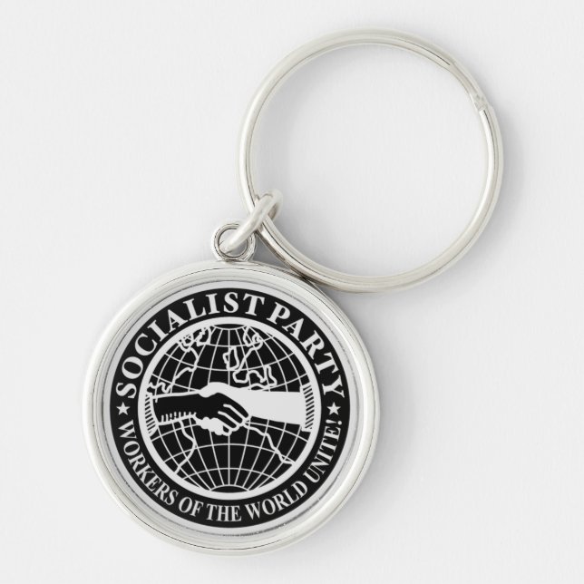 Socialist Party USA Logo Keychain (Front)