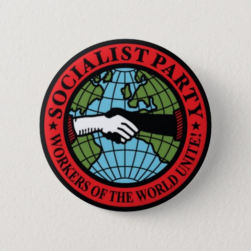 SOCIALIST PARTY USA PINBACK BUTTON