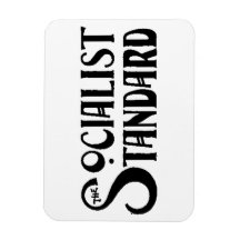 Socialist Standard 1900s logo white magnet