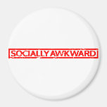 Socially Awkward Stamp Magnet
